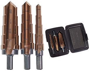 3PC STEP DRILL SET