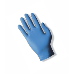 TOUCH N TUFF Dark Blue Nitrile Glove LG