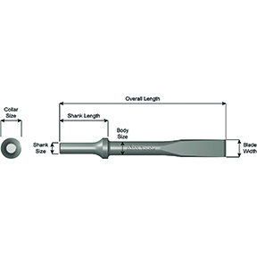 ZIP GUN 5/8IN WIDTH FLAT