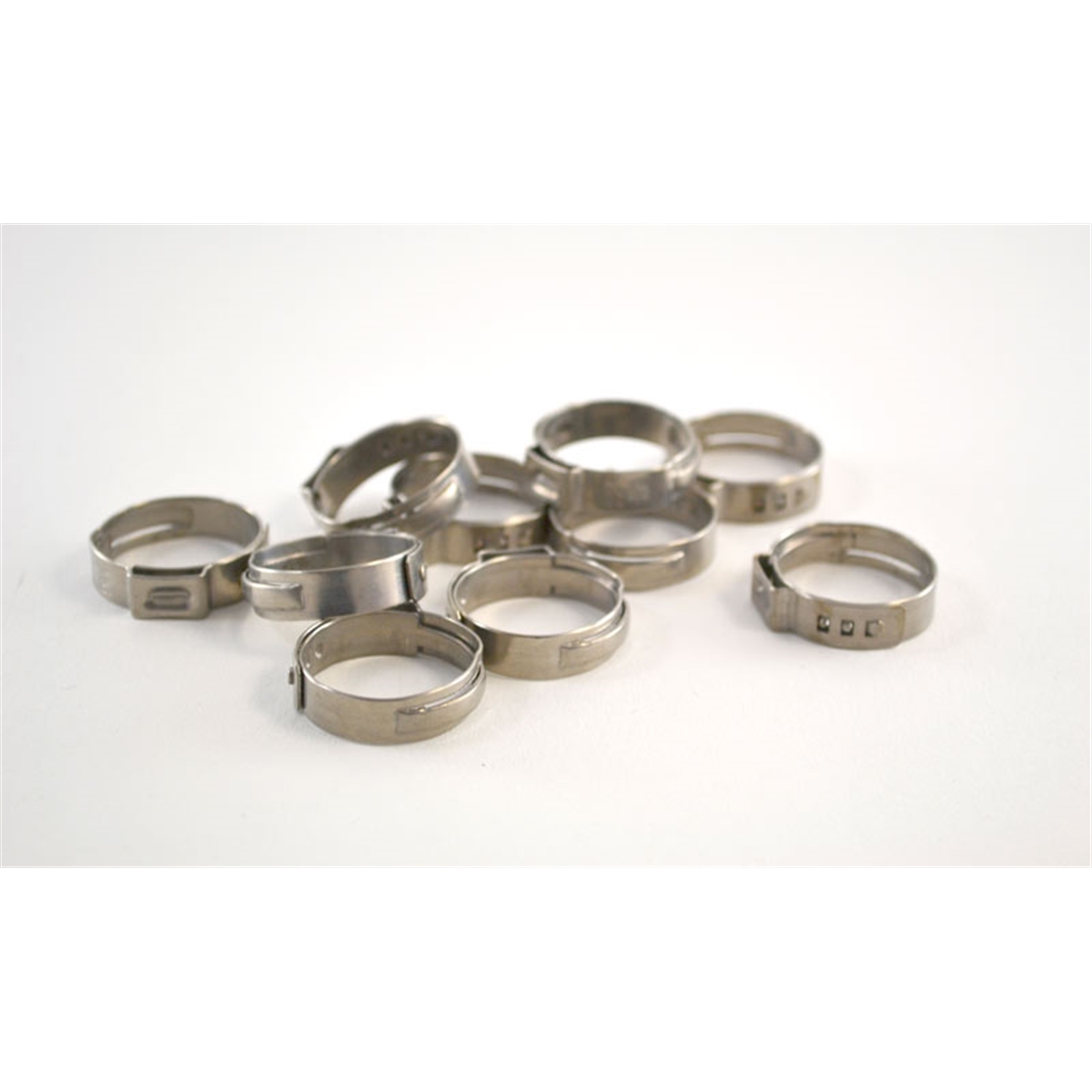 5/8 in. Open Pinch Hose Clamps (.52 in. - 5/8 in.)