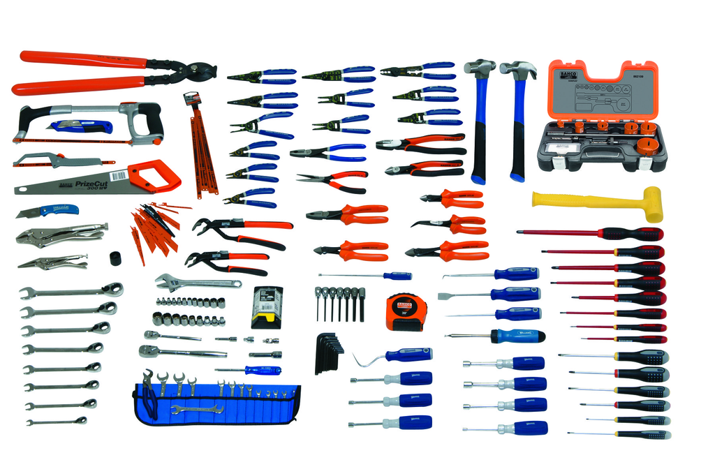 Electrical Maintenance Service Set With Tool Box