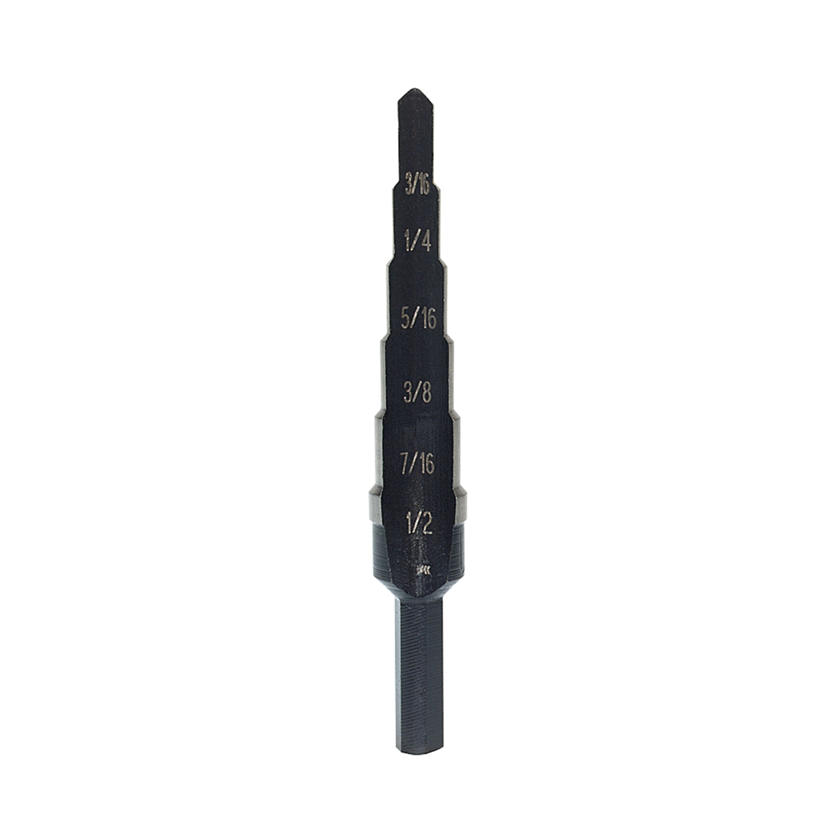 z-dup Step Drill Bit - Fractional/Self-Starting 12 Holes 3/16 -