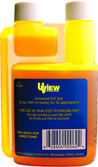 Universal A/C Dye - 8 Oz Bottle