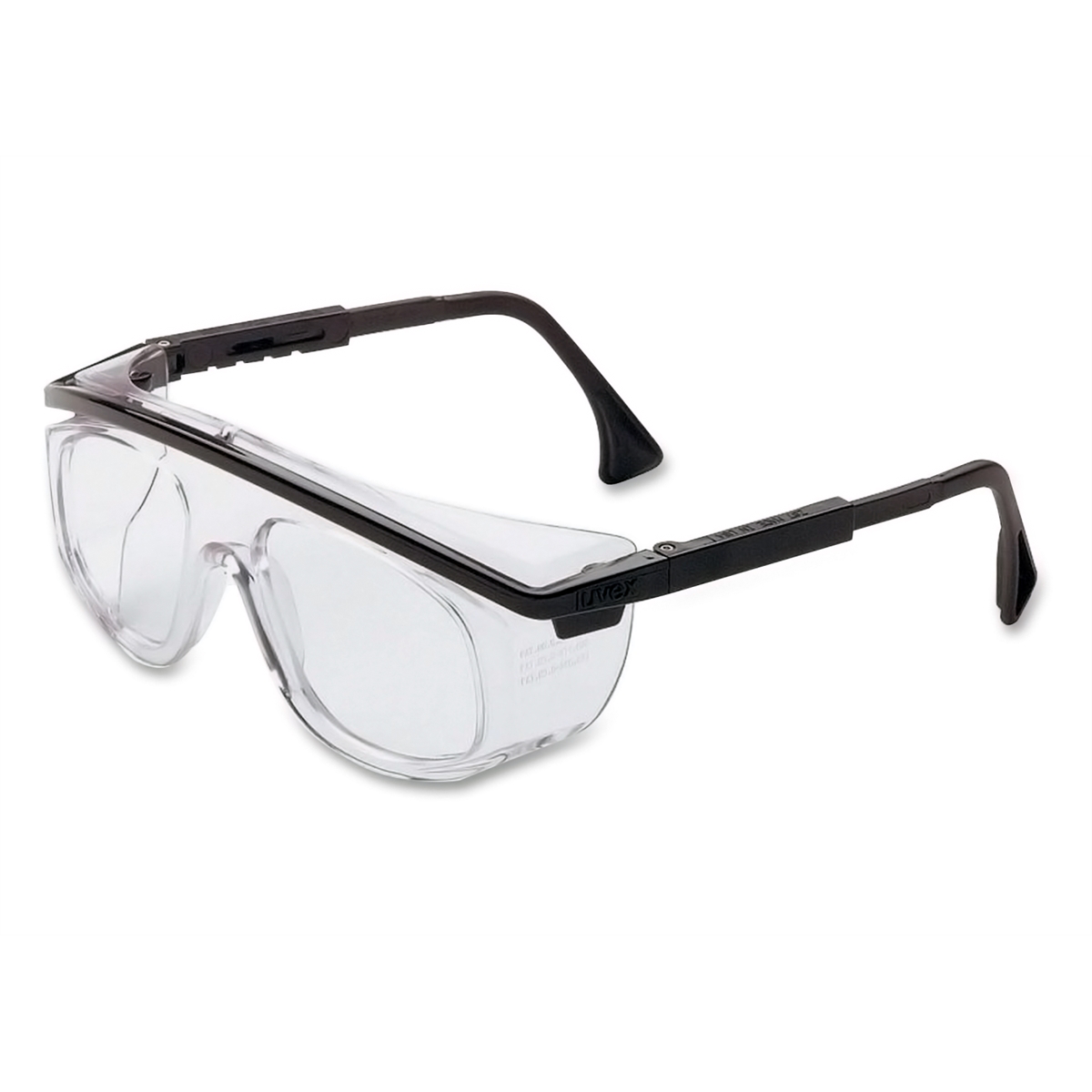 Safety Glasses - Over Glass - Astro OTG 3001 - Black/Clear