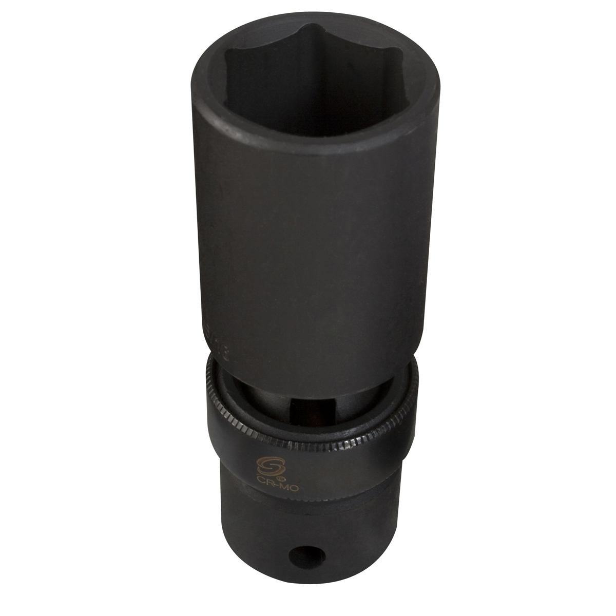 1/2 In Dr Impact Flex Socket, 6 Pt, Deep, 5/8 In