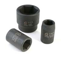 1/2 In Dr Impact Socket, 6 Pt, Std, 24mm