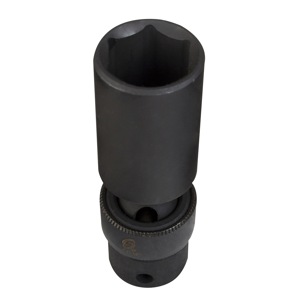 3/8 In Dr Impact Flex Socket, 6 Pt, Deep, 11/16 In