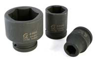 3/4 In Dr Impact Socket, 6 Pt, Std, 2 In