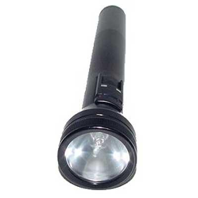 SL-20X Halogen Aluminum Rechargeable Flashlight Only - NO Charge