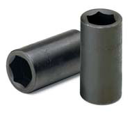 3/8 In Drive 6 Pt Deep Fractional Impact Socket - 11/16 In