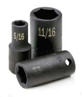 3/8 In Drive 6 Pt Std Fractional Impact Socket - 3/4 In