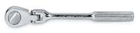 3/8 In Drive Professional Slim Flex Head Ratchet - 6.3 In