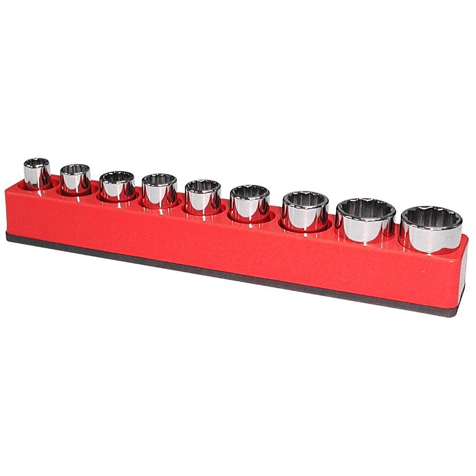 1/2 Inch Drive Shallow / Deep Socket Organizer w/ Magnetic Base