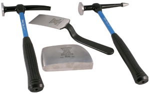 Fiberglass Handle, Body & Fender Set - 4-Pc