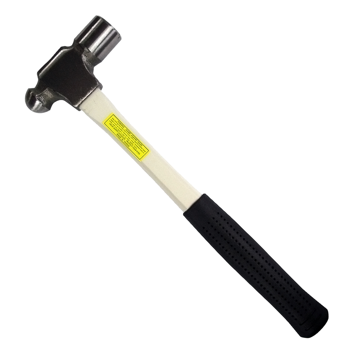 Ball Pein Hammer w/ Fiberglass Handle - 24 Oz