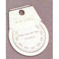 Spark Plug Gap Gauge 0.020 to 0.100 Inch