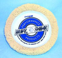Wool 4 Ply Bolt-on Buffing Pad - 7 1/2 In w/ 1 1/2 In Pile