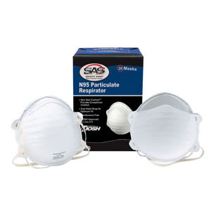 N95 Particulate Respirator - 20/Box