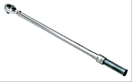 1 Inch Drive Click Torque Wrench Micro Adjustable Metal Handle F