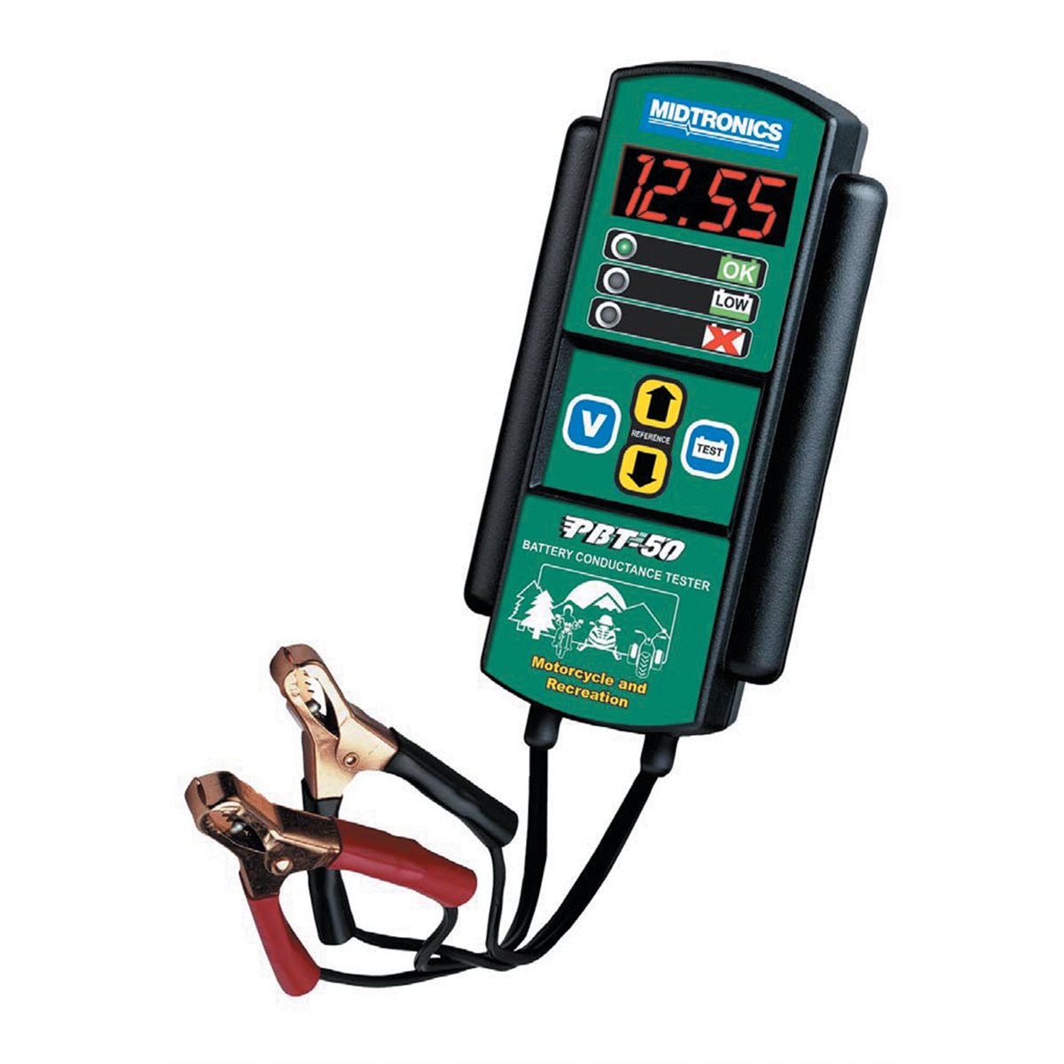 Battery Tester for Motorcycles & PowerSport Batteries