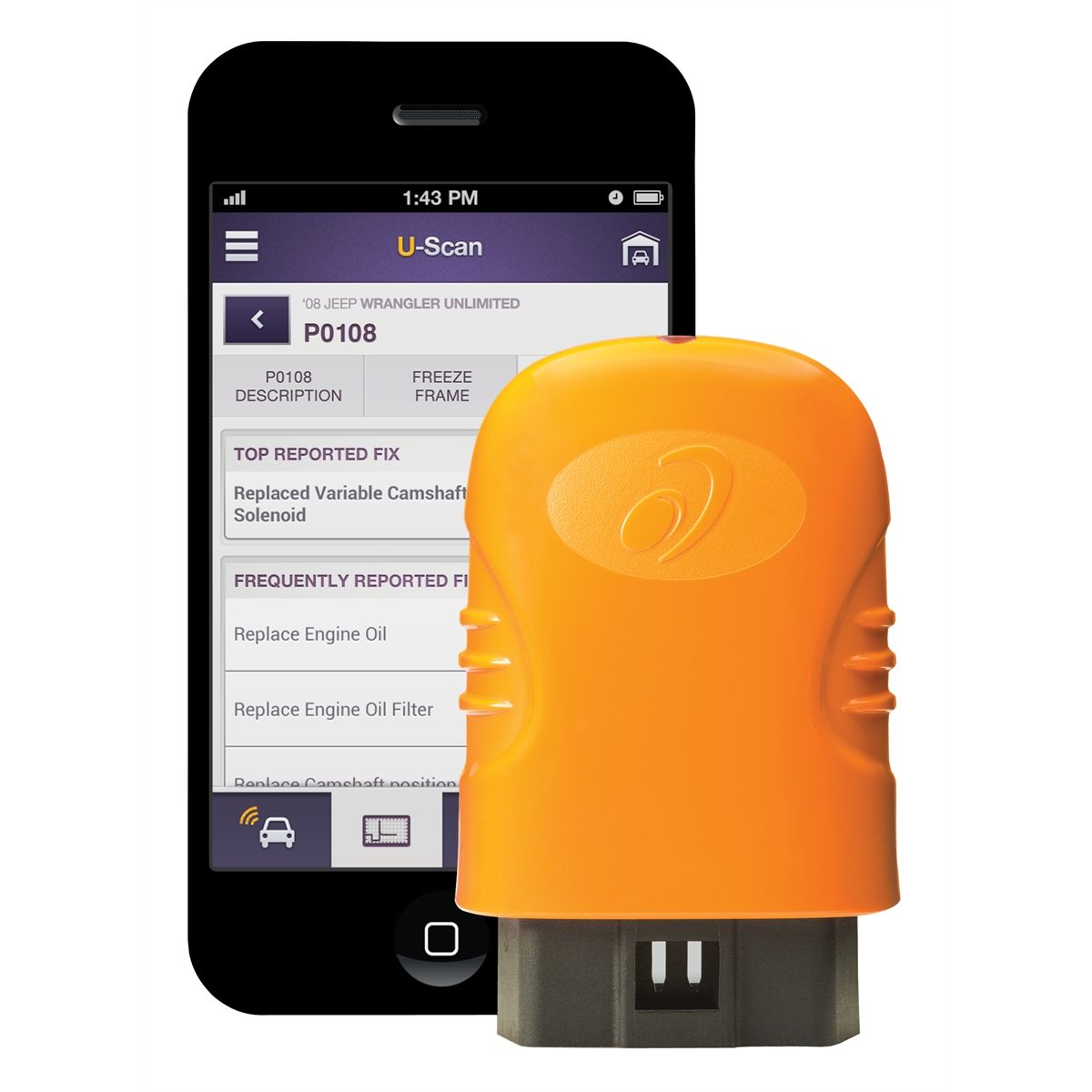 U-Scan Vehicle Diagnostics with your Smartphone