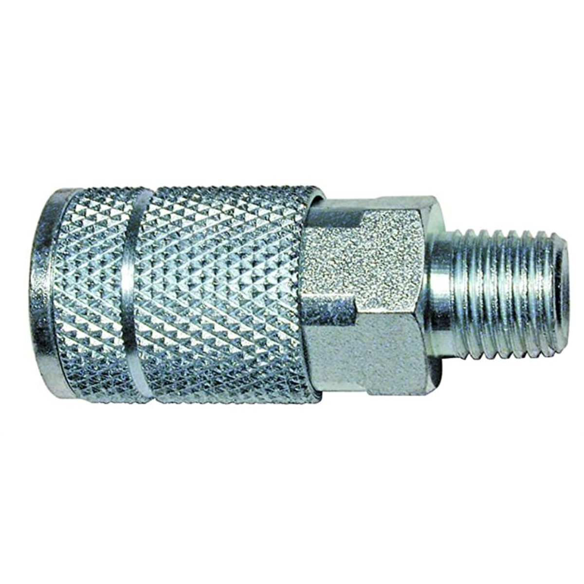 1/4 " Coupler 1/4" Male Threads Automotive T Style- Pack of 10