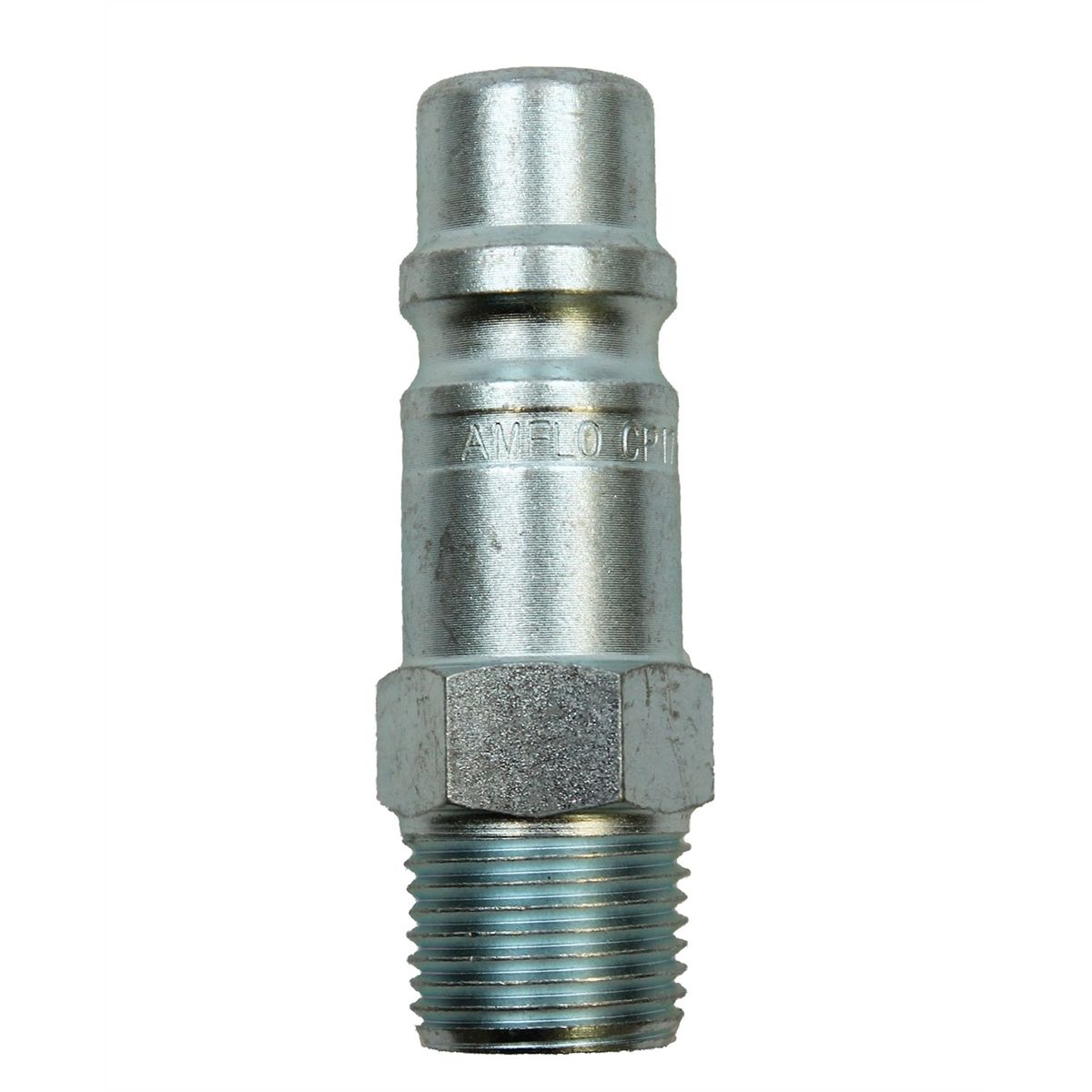 Male Thread Industrial Interchange Coupler Plug - 3/8 In NPT