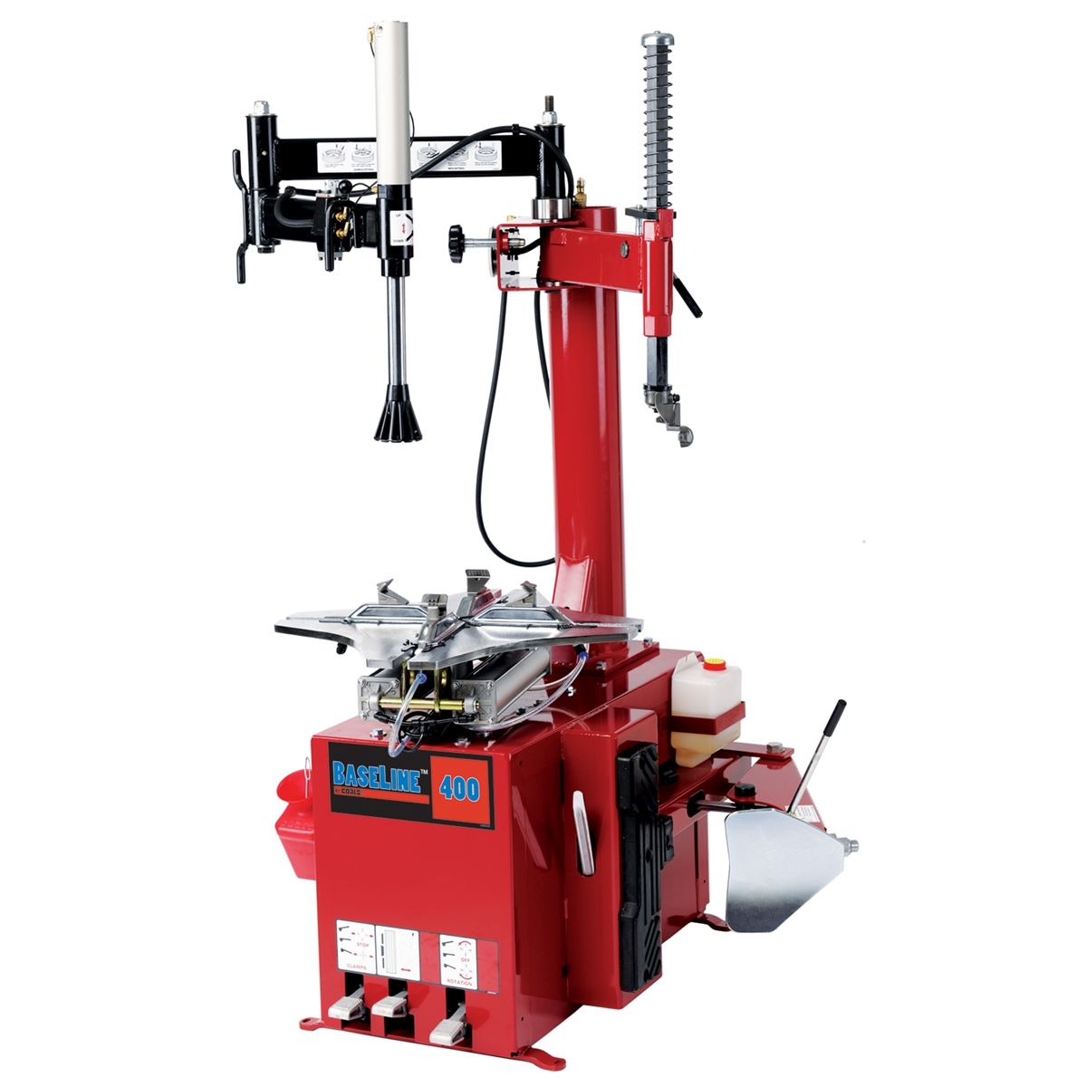 BL400 Tire Changer w 21 Inch External Clamping and Robo-Arm