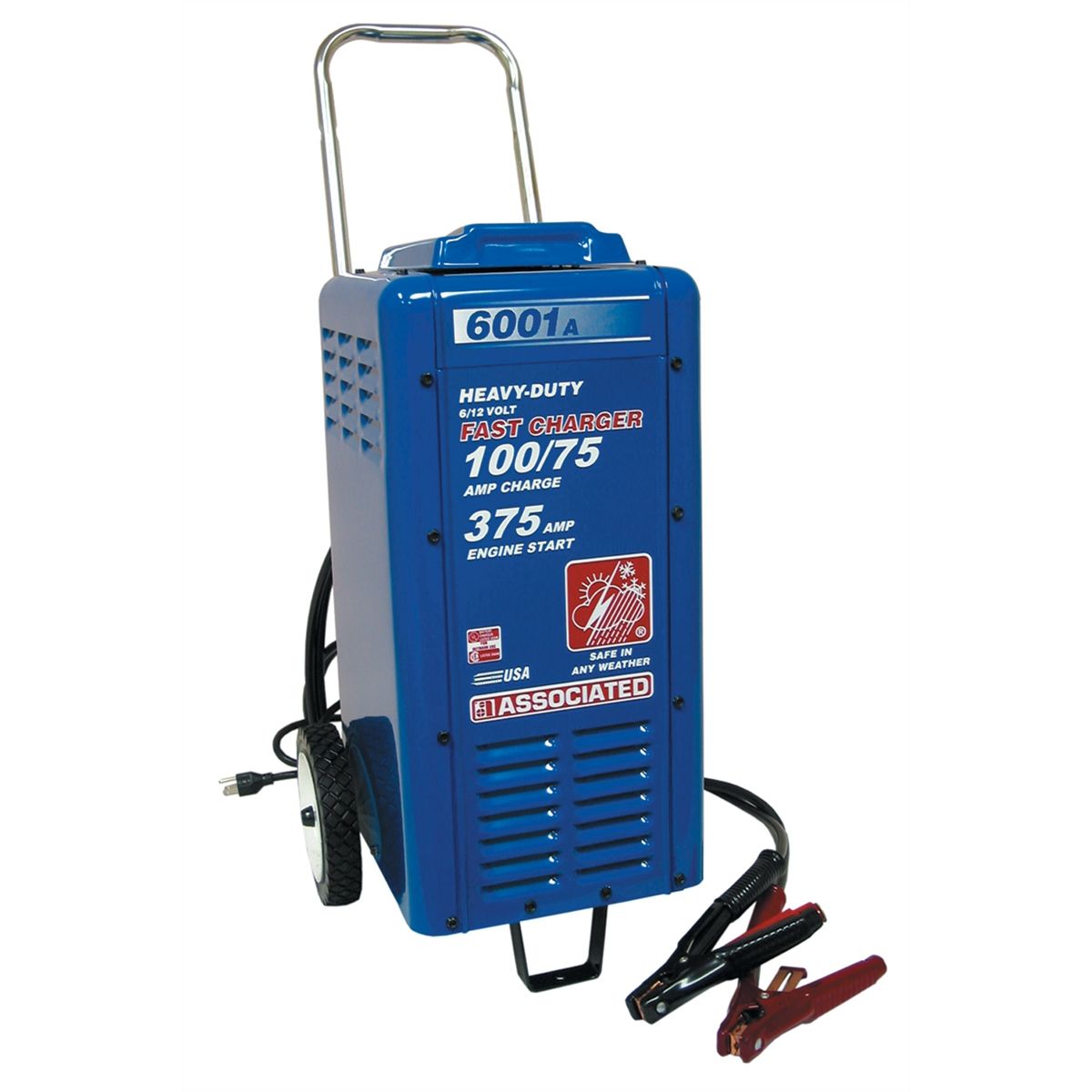 6/12 Volt Heavy Duty Commercial Battery Charger 300 Amp
