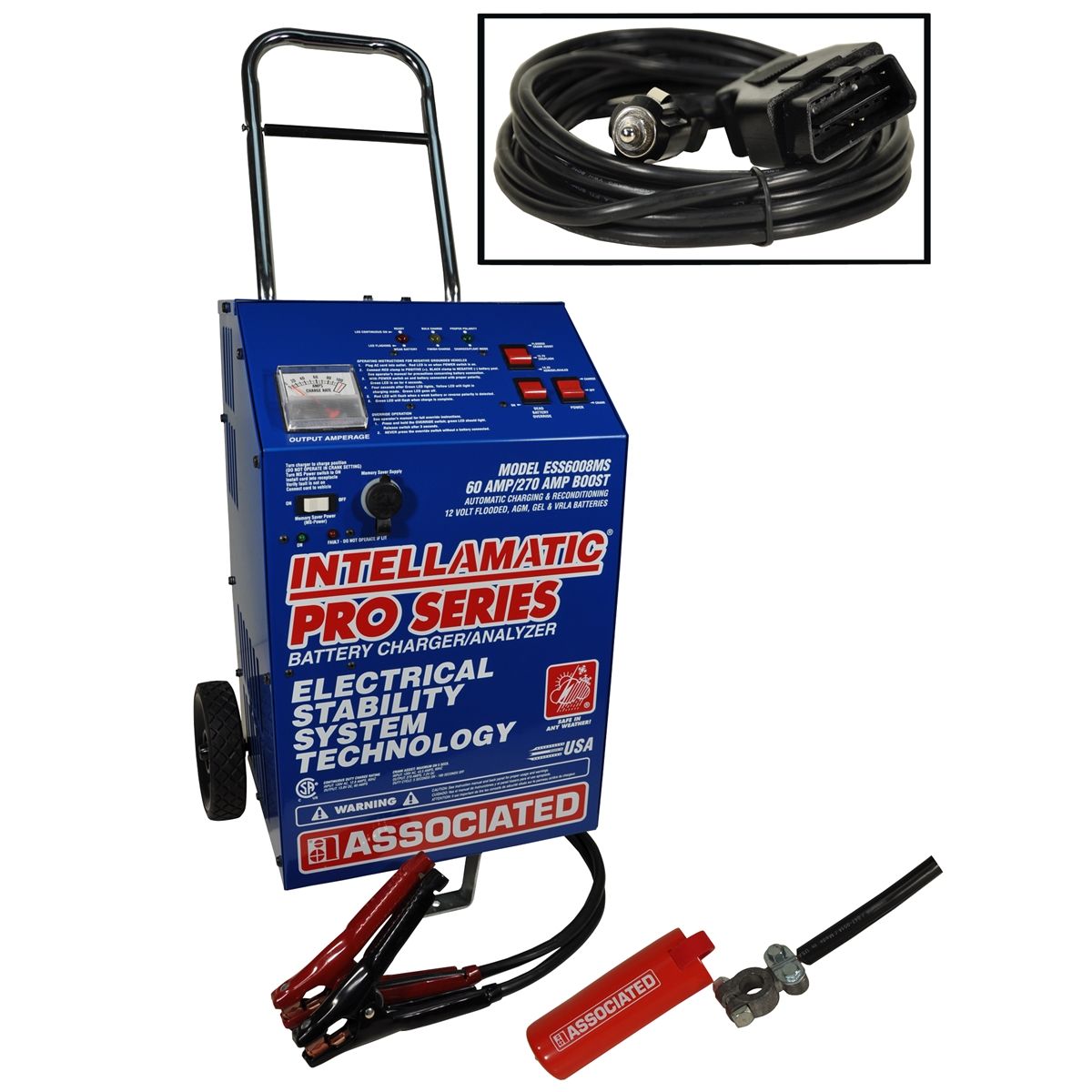 Intellamatic Smart Battery Charger 12V 60/70 Amp/270 Amp Boost w