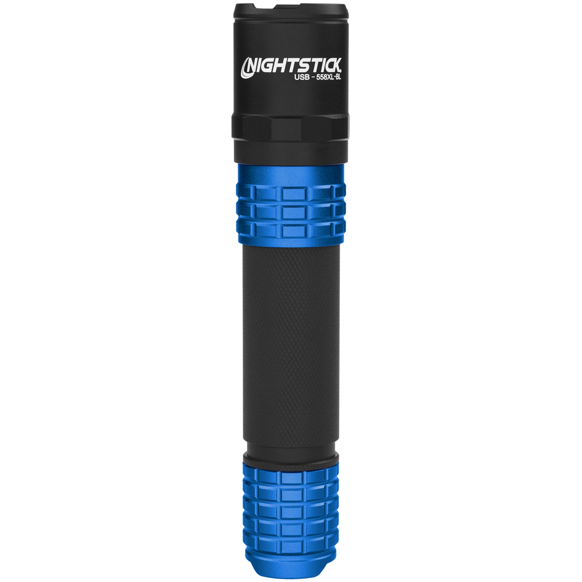 USB Flashlight w/Holster - Blue