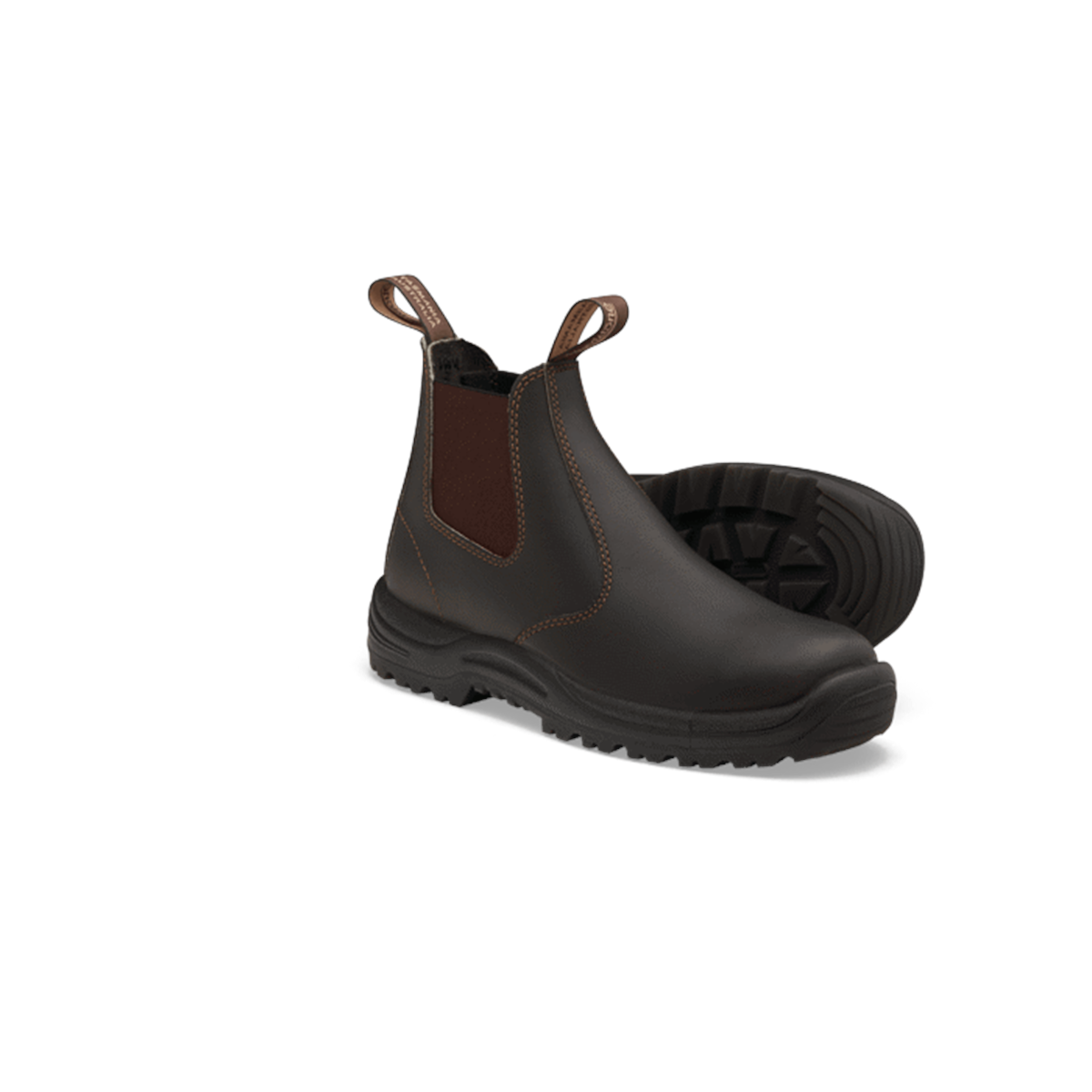 Blundstone 490 Soft Toe Elastic Side Slip-on Boot, Water Resista