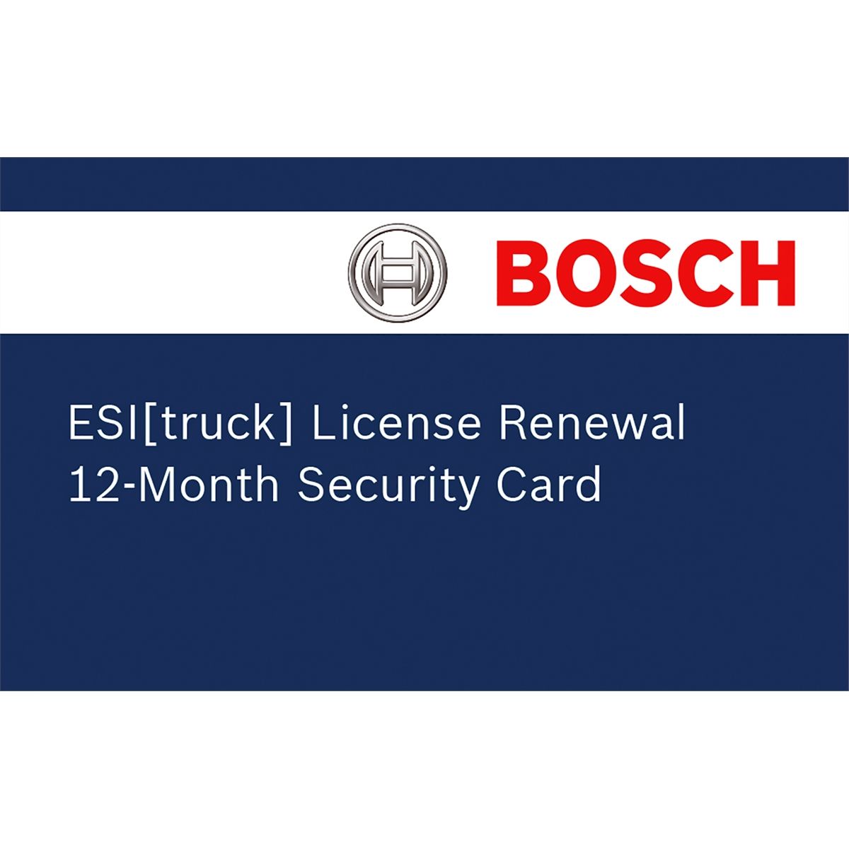 ESI Truck renewal license