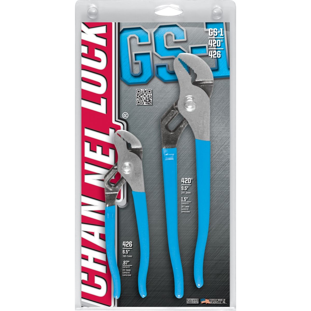 Pliers Set - Tongue and Groove 420 & 426 - 1 Ea