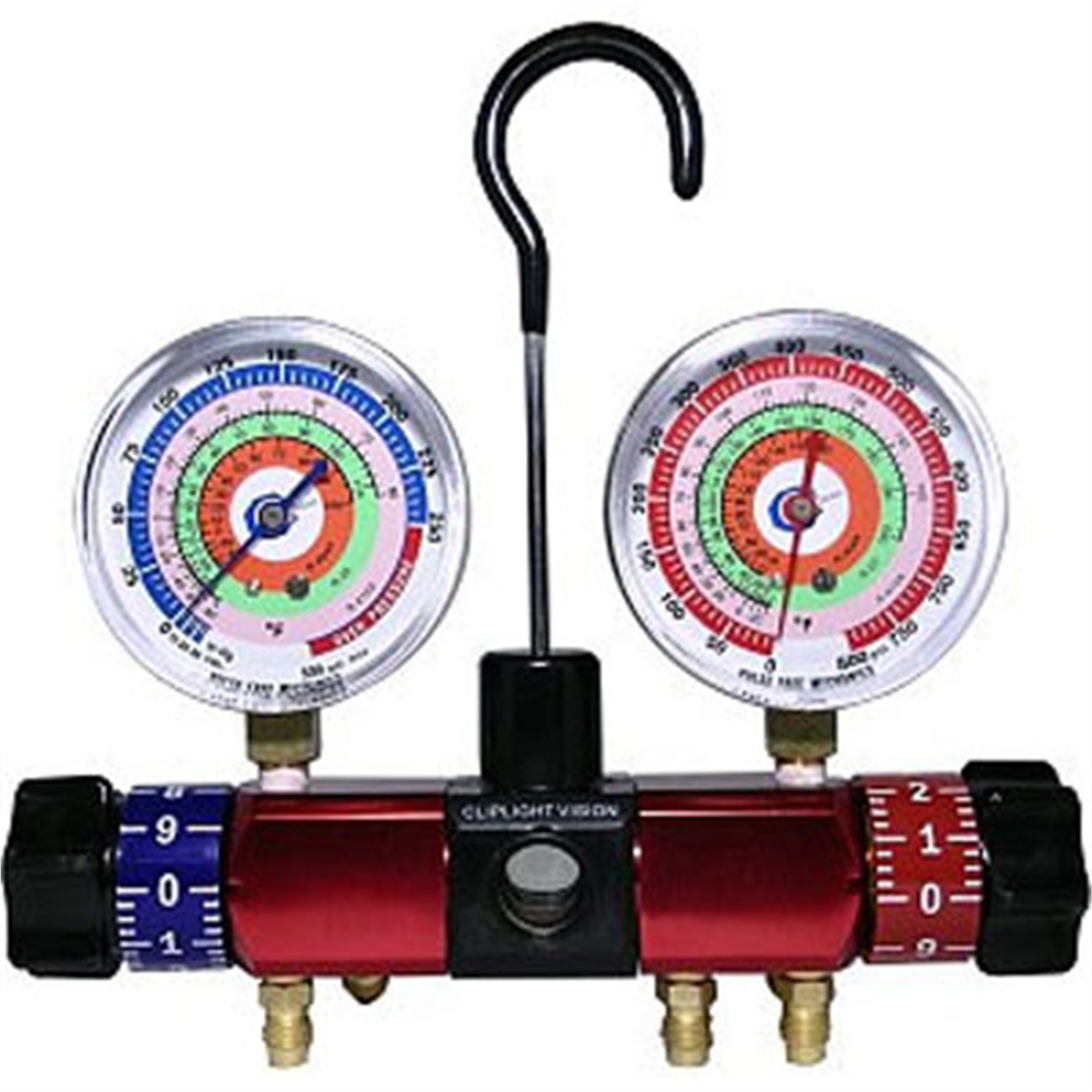 Vision Manifold Gauge w/ Sight Glasses