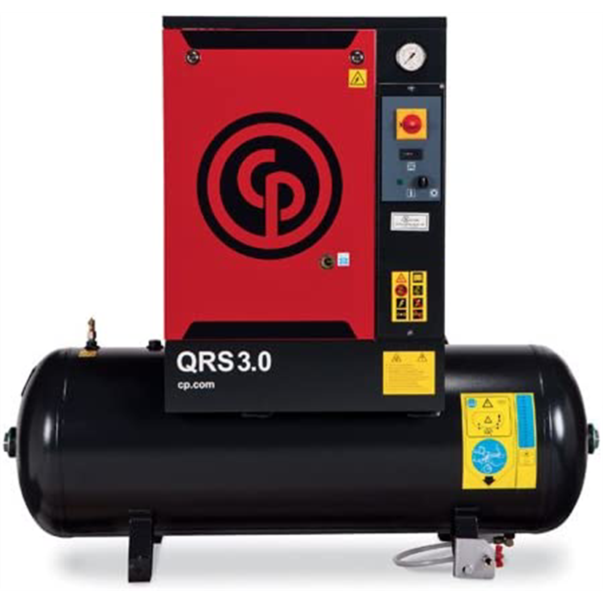 Quiet Rotary Screw Air Compressor 60 Gal 3 HP - Single Phase