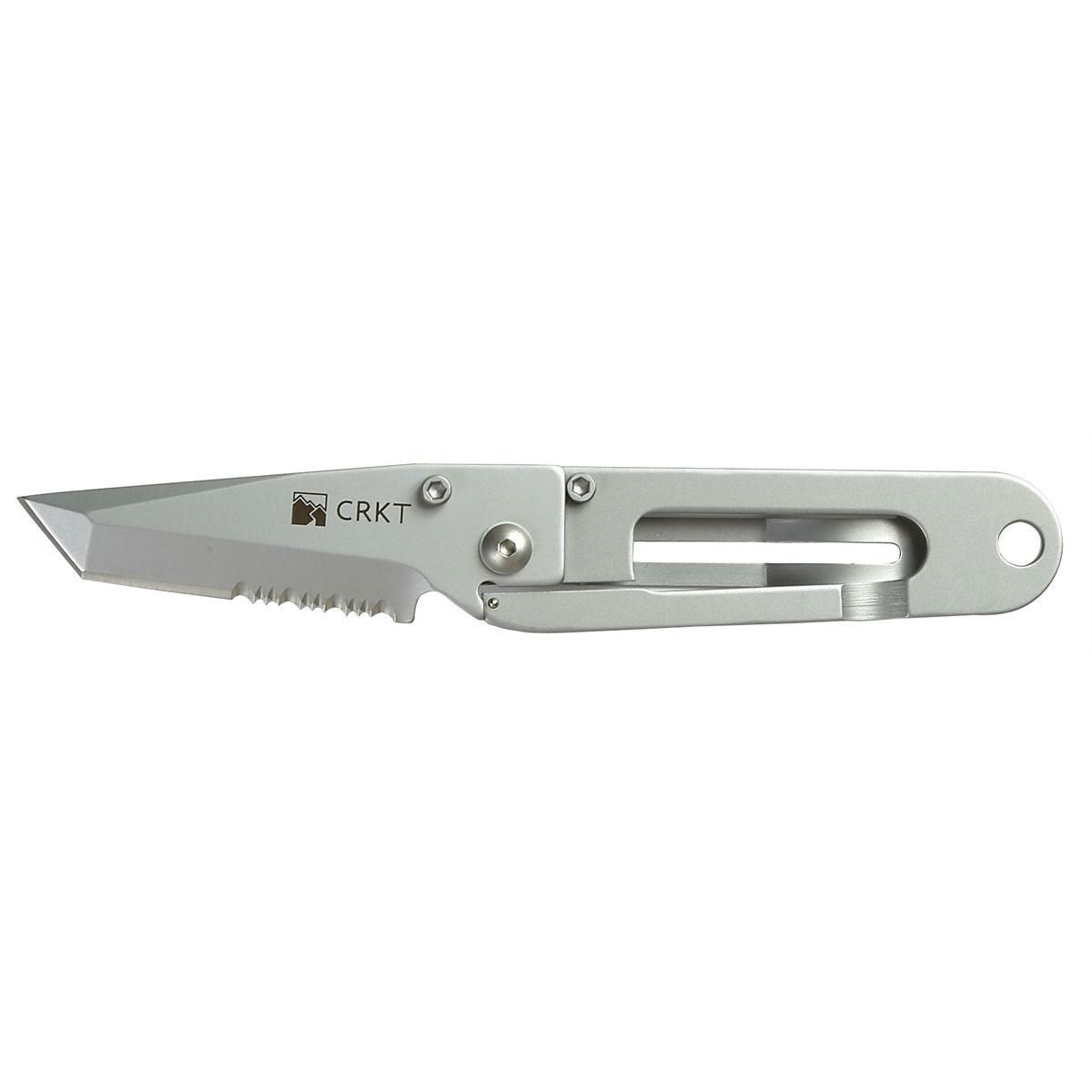 K.I.S.S. Money Clip Knife, Tanto Blade, Combo Edge