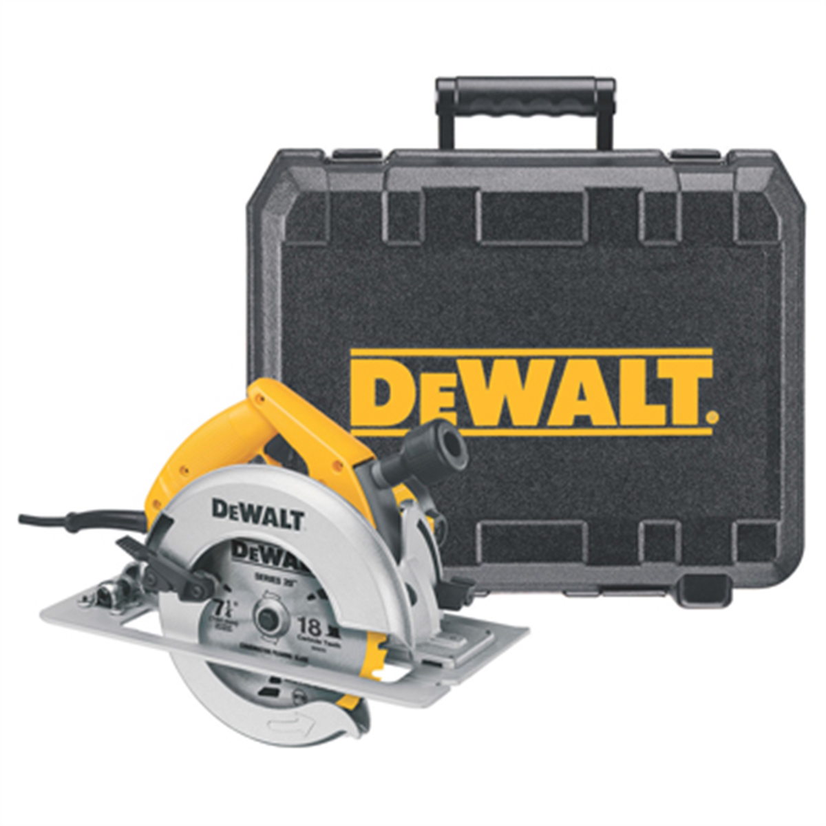 7-1/4 In Circular Saw Kit w/ Rear Pivot Depth of Cut Adjustment