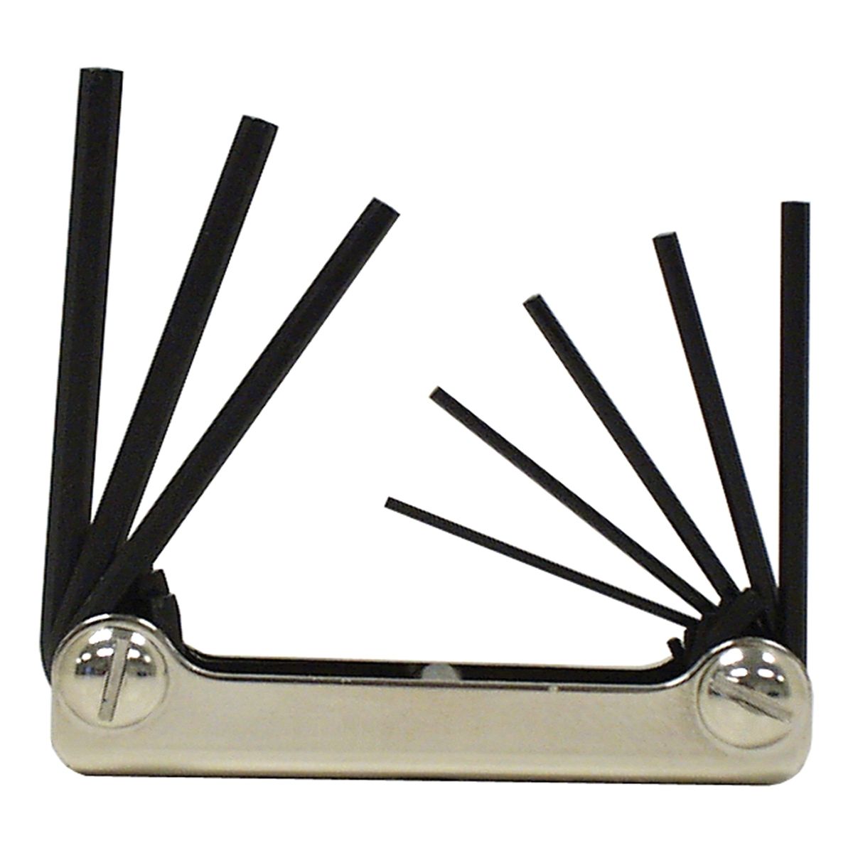 8-Pc Fold Up Hex Key Set 3/32-1/4In