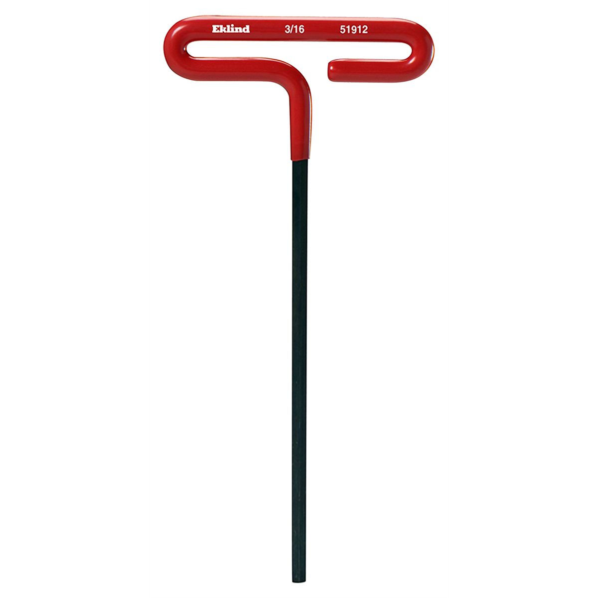 Hex T-Key Cushion Grip - 3/16 In