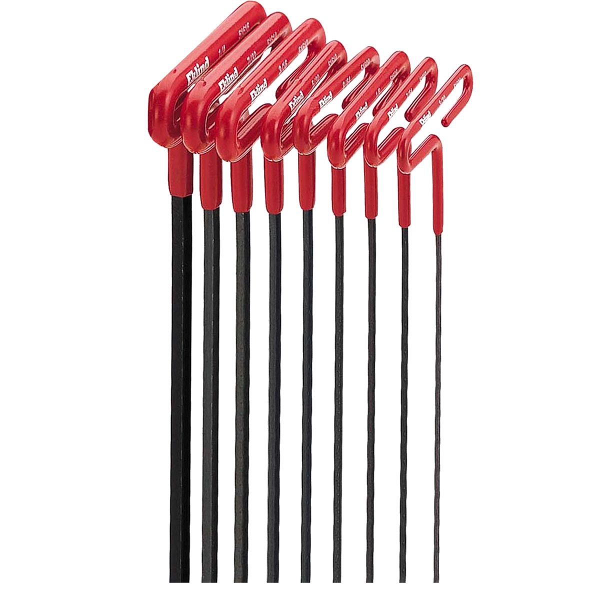 8-Pc Hex T-Key Set 3/32-1/4In Cushion Grip