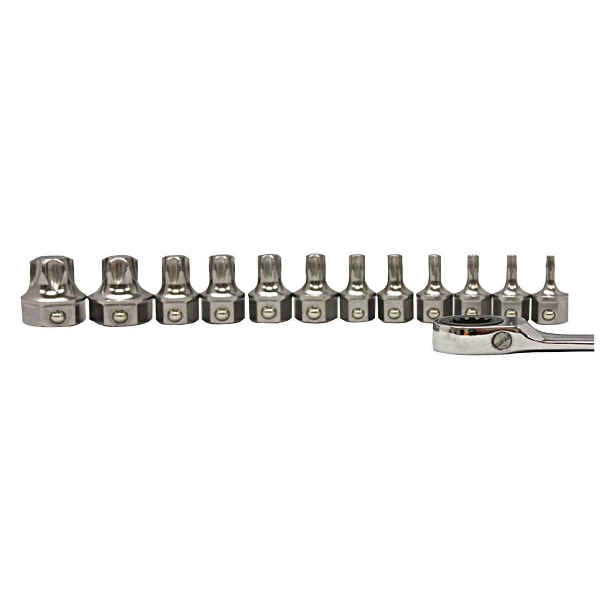 Super Low Profile Torx Bit Set 12 Pc