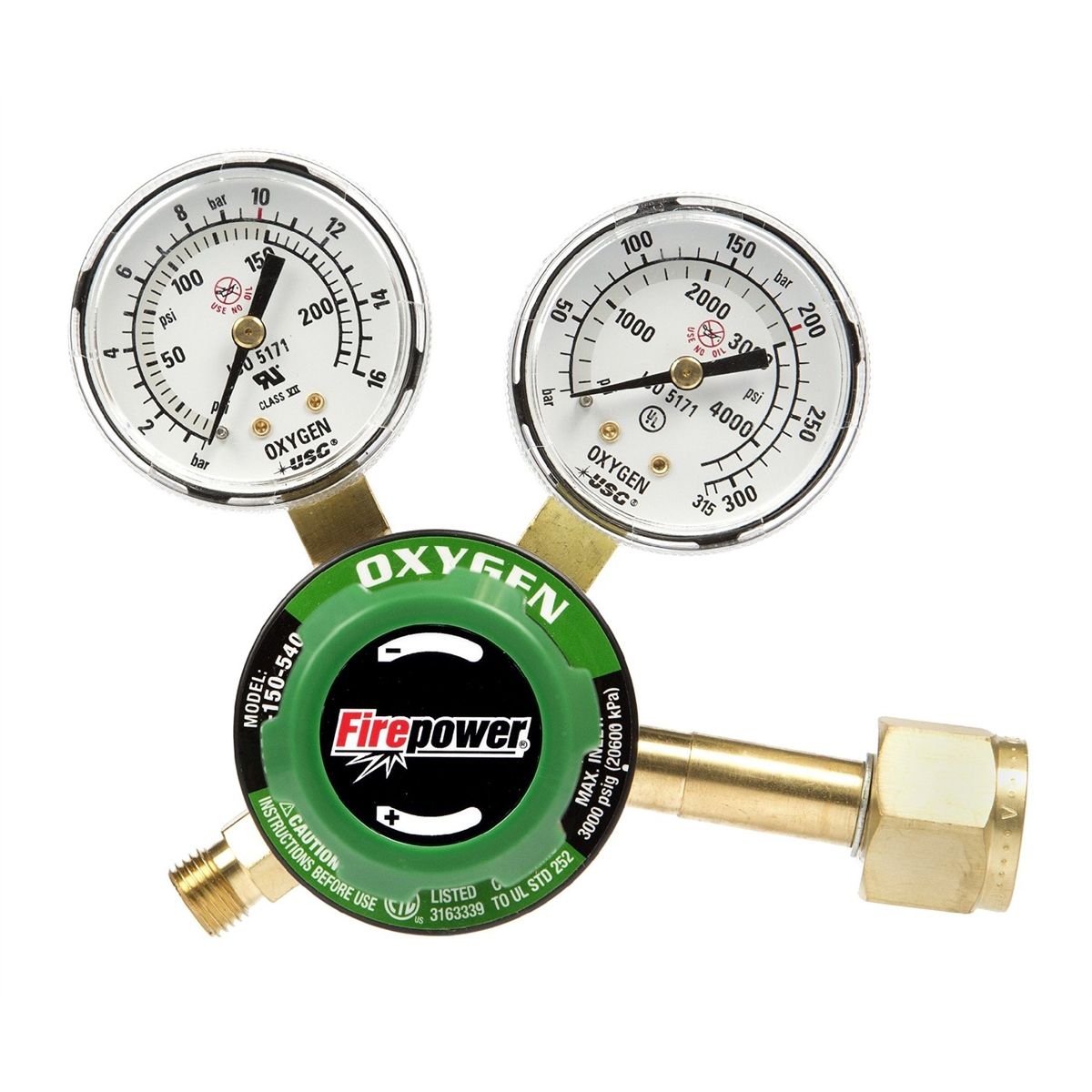 FPG250 OXYGEN REGULATOR