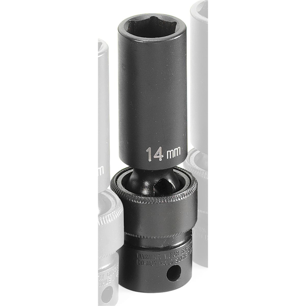 3/8 Inch Deep Universal Impact Swivel Socket 14mm...