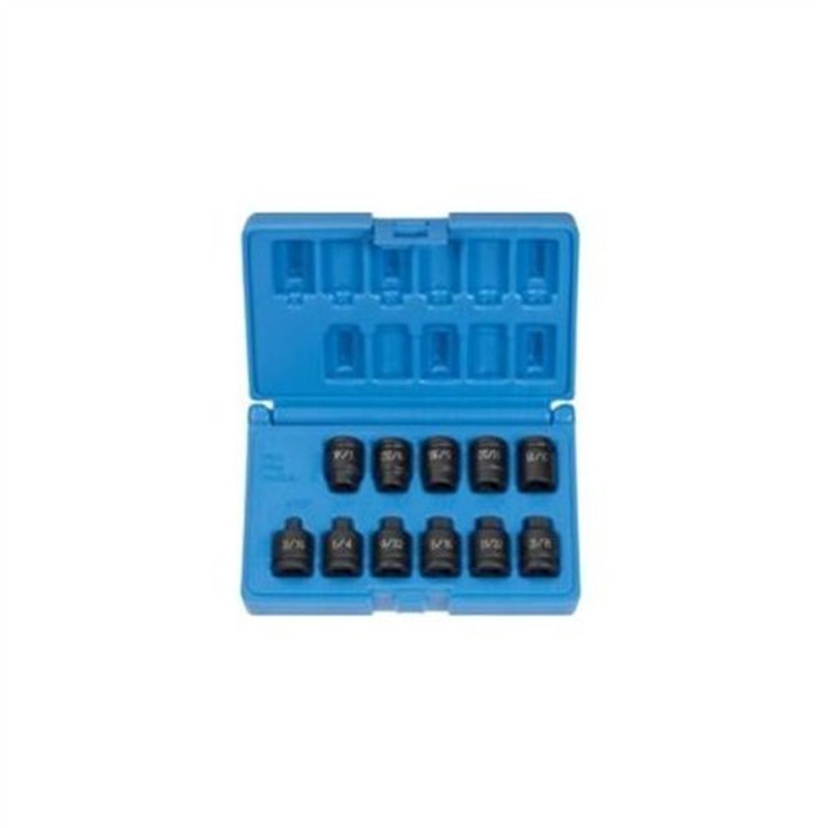 3/8 In Dr Pipe Plug Impact Socket Set - 11-Pc