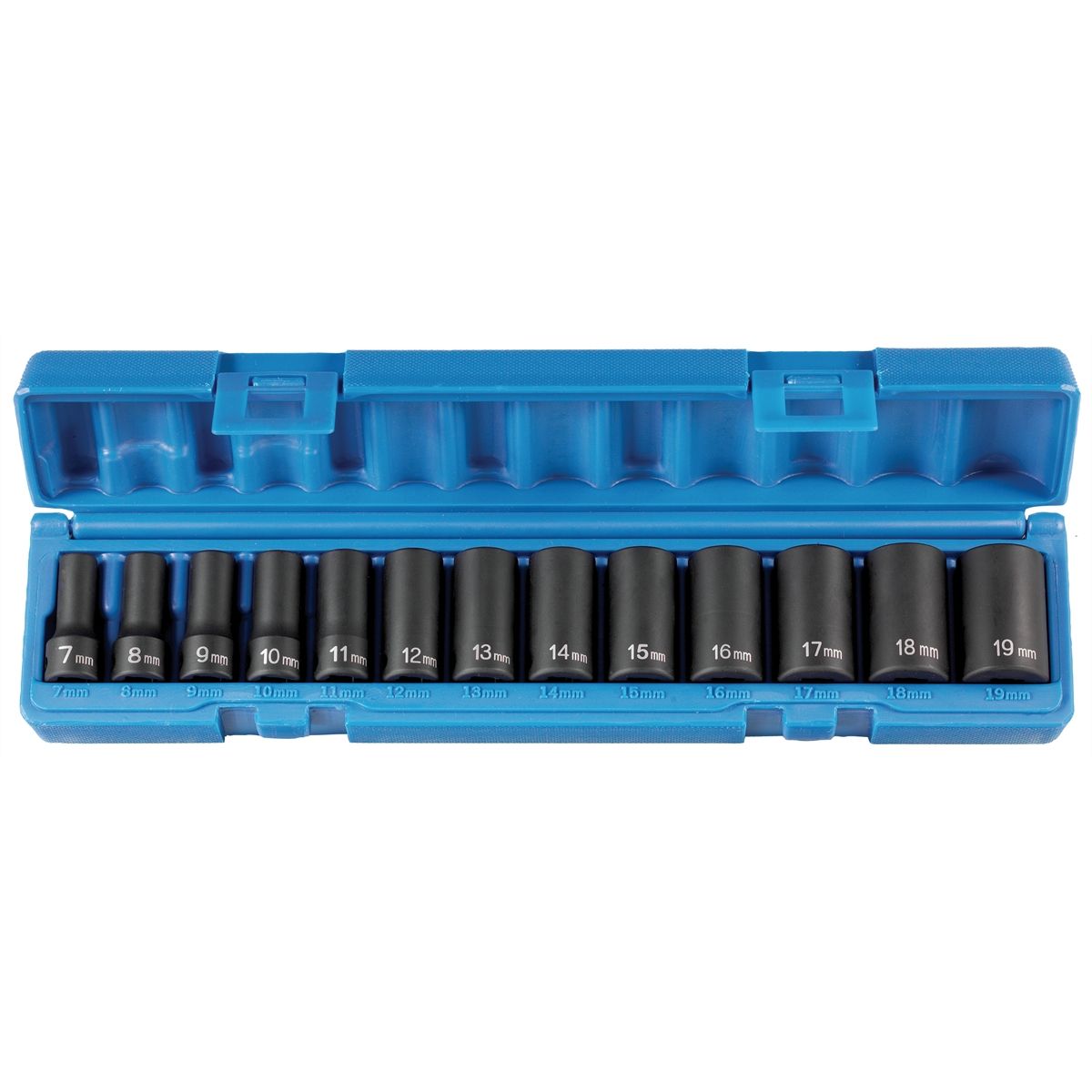 3/8" Drive Semi-Deep Length Metric Set