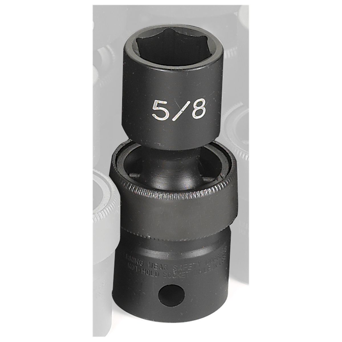 1/2" Drive x 5/8" Standard Universal Impact Socket