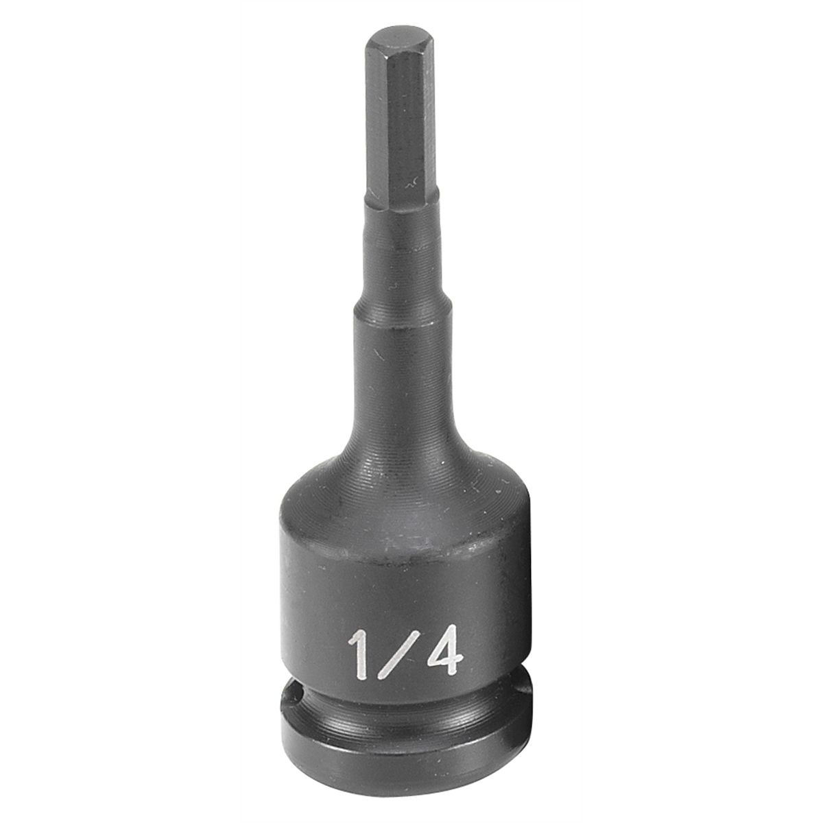 Grey Pneumatic 1/2 In Dr Impact Hex Driver - 1/4 I...