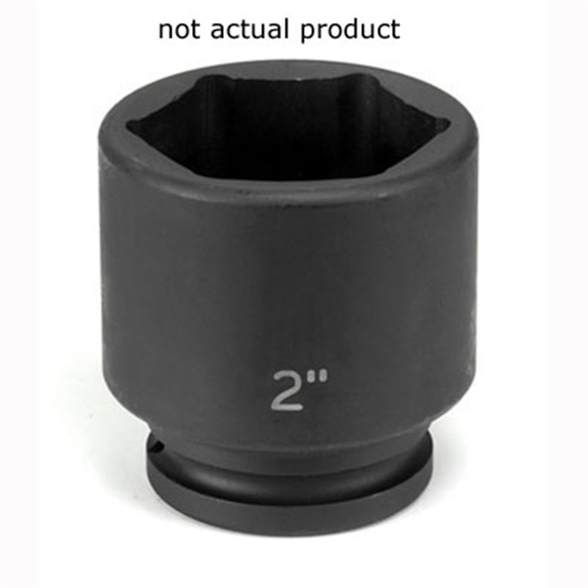 3/4 In Dr 6 Pt Standard Impact Socket - 2-5/8 In