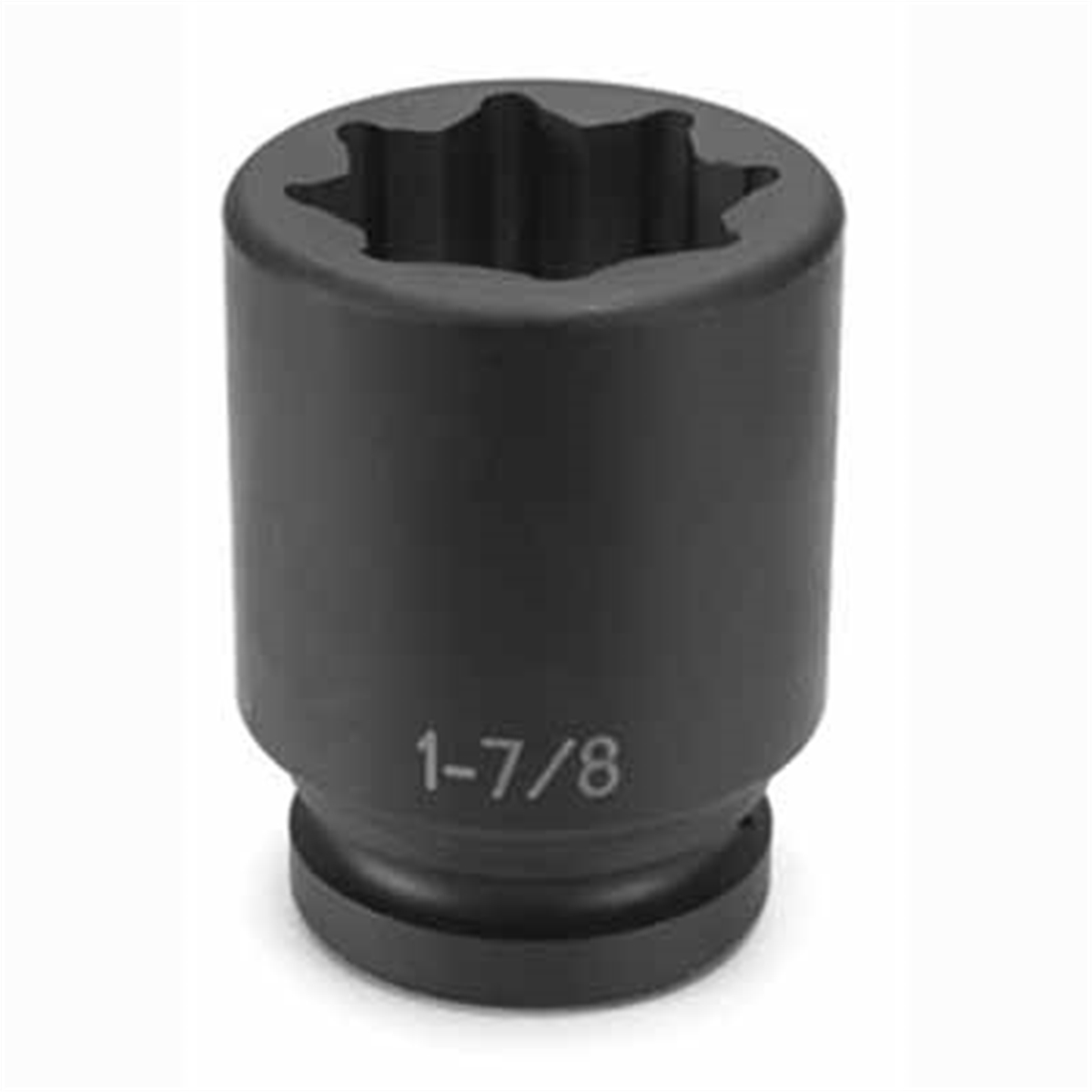 1 In Drive 8 Pt Double Square/Railroad Deep Impact Socket - 2-1/
